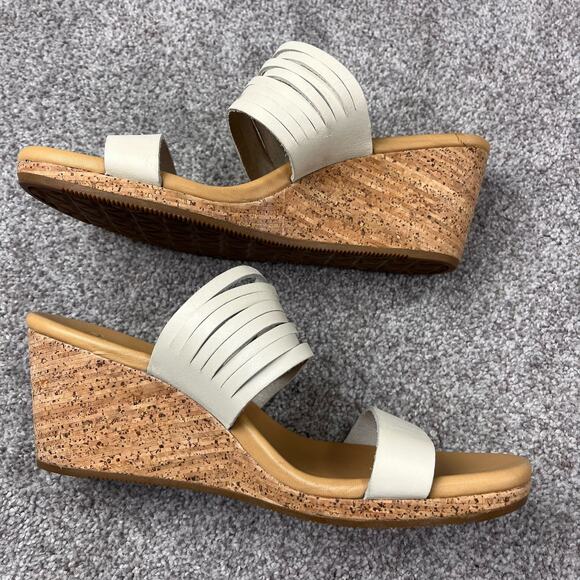 Teva Arabelle Leather slide wedges women's 11 - Picture 5 of 9